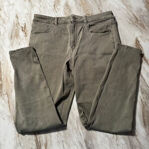 American Eagle Outfitters Light Gray Stretch Jeans